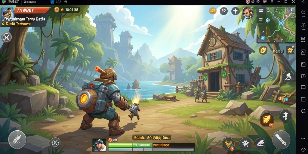 Screenshot gameplay <strong>11WBET</strong> memperlihatkan eksplorasi dunia terbuka yang menakjubkan.