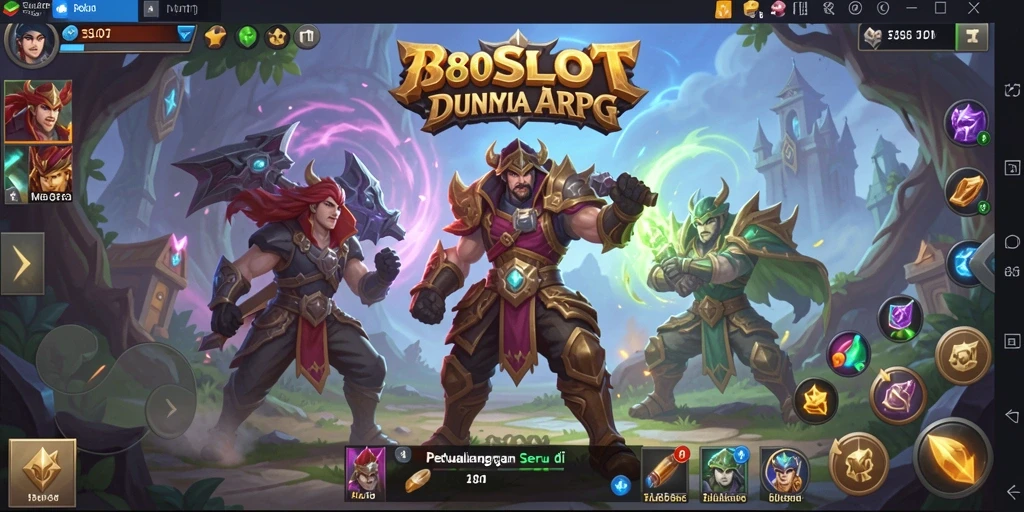 Tampilan mendebarkan dari pertarungan dalam 180SLOT.