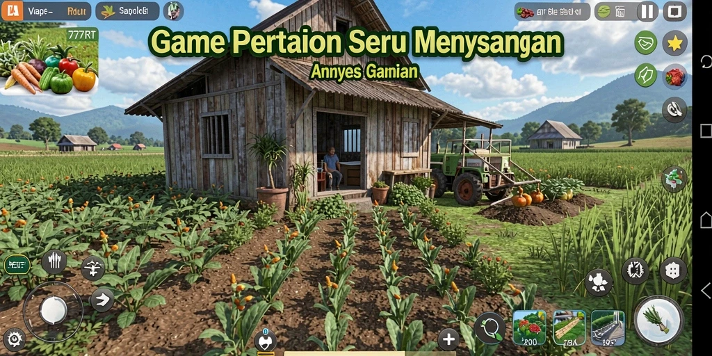 Gameplay menarik dalam pertanian dengan grafis yang memukau.