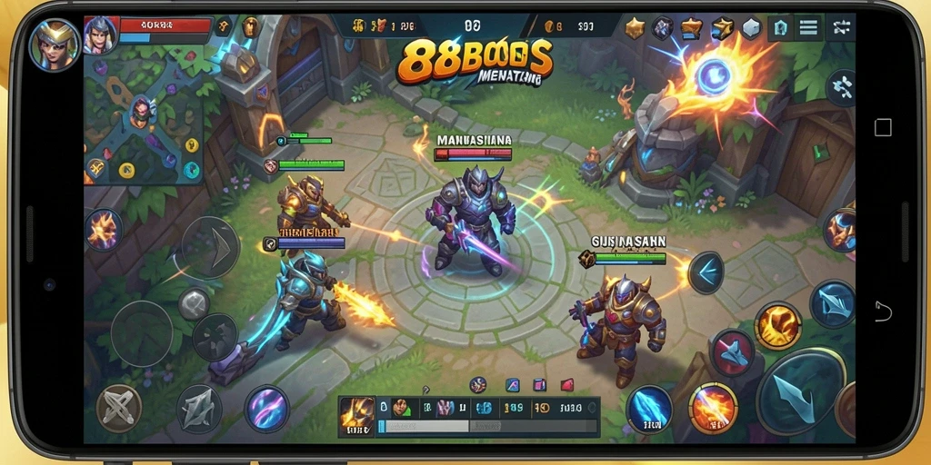 Gameplay exciting dalam 88BOS dengan karakter unik.