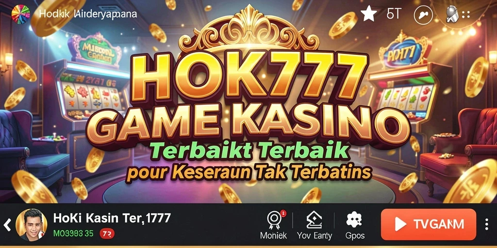 Tampilan gameplay HOKI777 yang menarik dan penuh warna.
