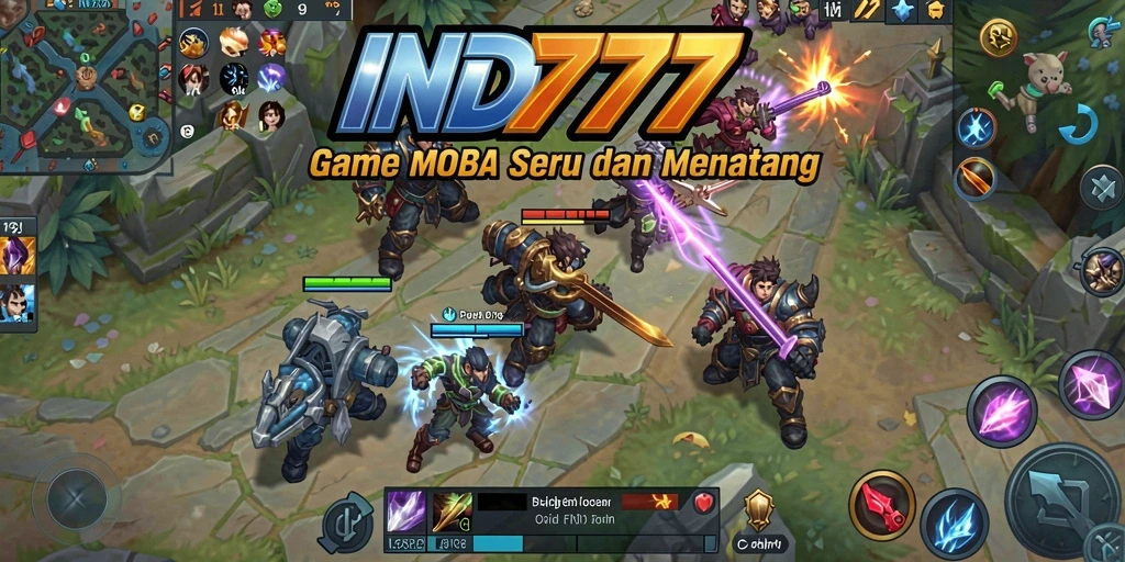 Gameplay seru dari IND777 dengan pertarungan tim yang dinamis.