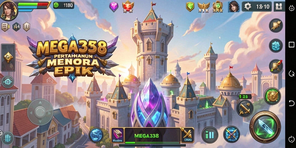 Screenshot gameplay MEGA338 yang menarik dan menegangkan.