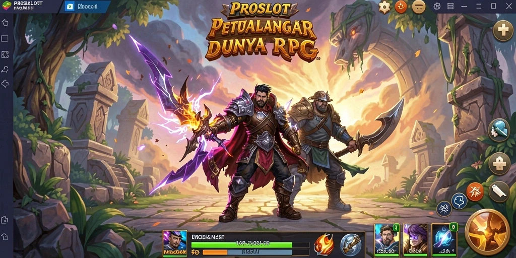 Gameplay seru dari PROSLOT dengan grafis RPG yang memukau.