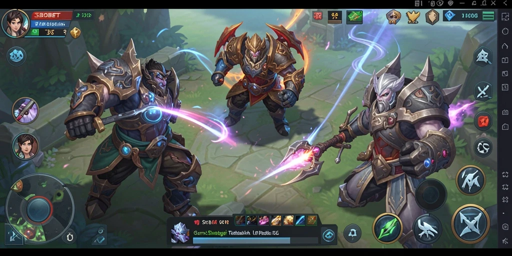 Screenshot dari gameplay <strong>SBOBET</strong> yang menampilkan aksi SLG yang mendebarkan.