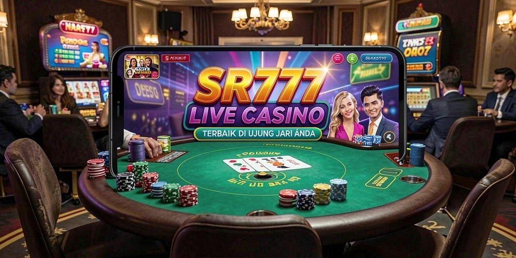 Tampilan gameplay Live Casino yang memukau dan interaktif.
